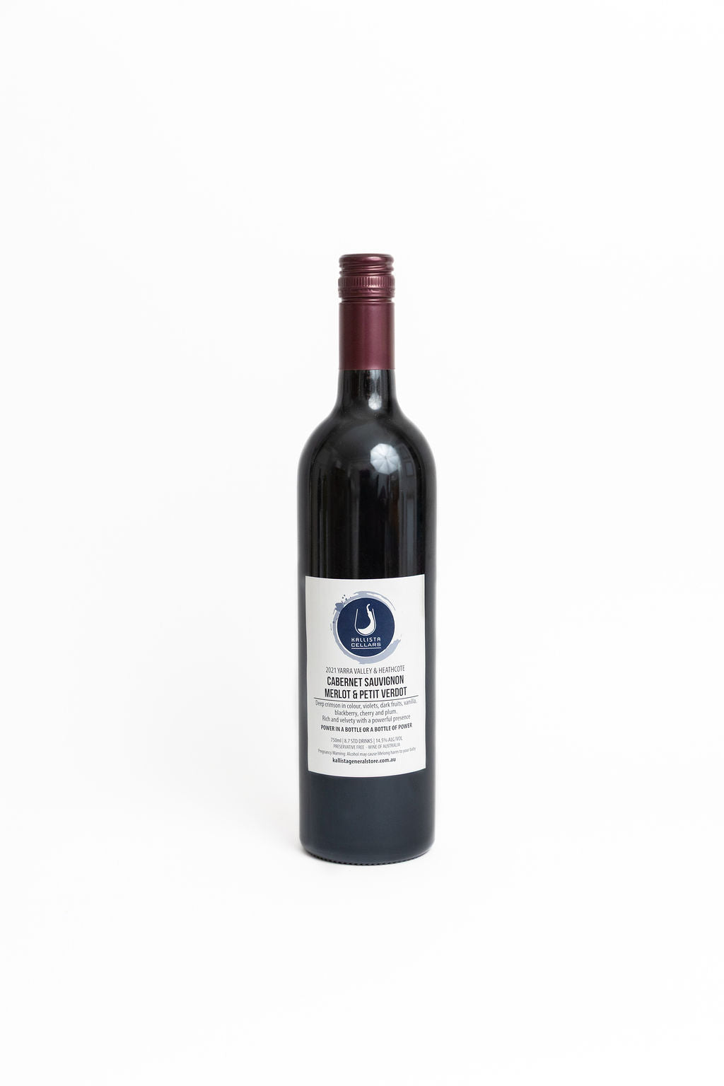 Kallista Cellars Cabernet Sauvignon Merlot & Petit Veroot